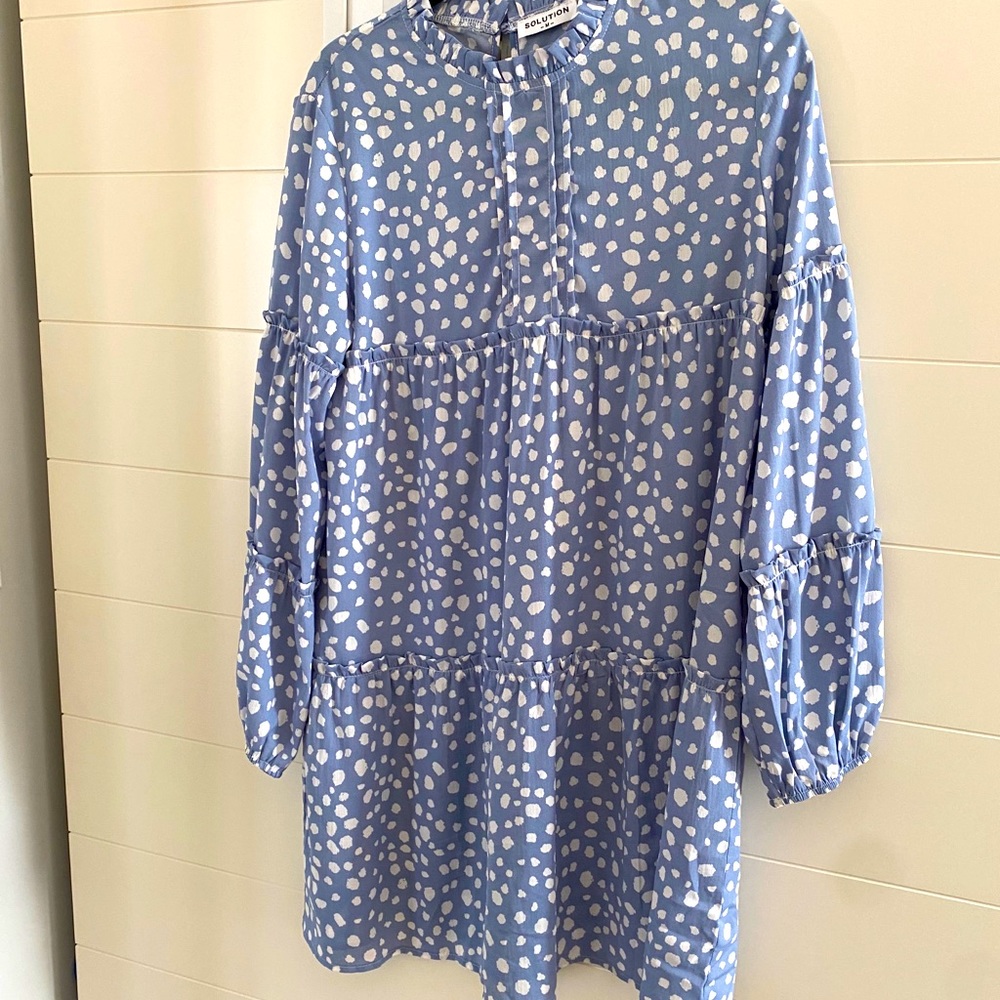 Knee Length long sleeved dress